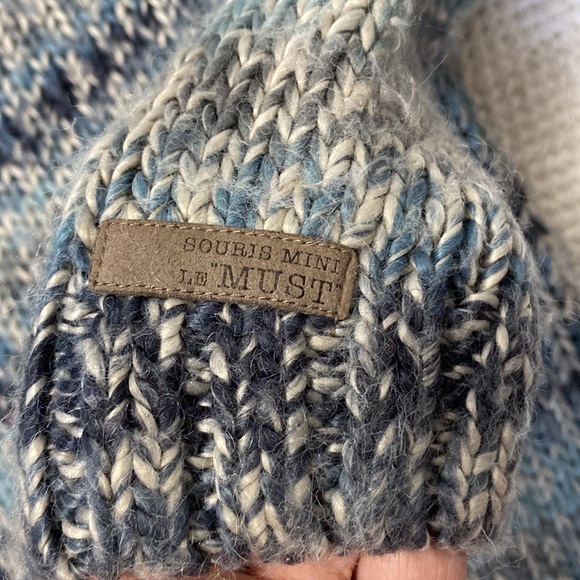 Souris mini wool blend sweater - Picture 6 of 14